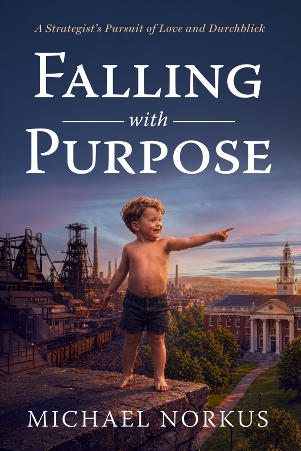 Falling With Purpose by Michael Norkus — book cover